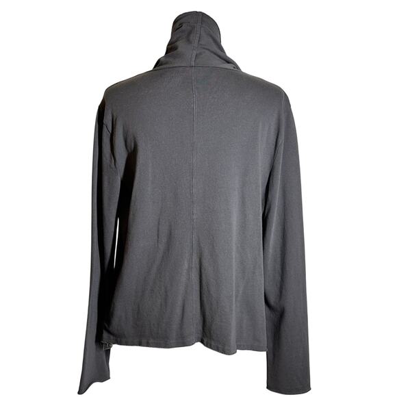 Converse One Star Gray Wrap Neck Cardigan Jacket NWT Sz XL - Picture 2 of 9
